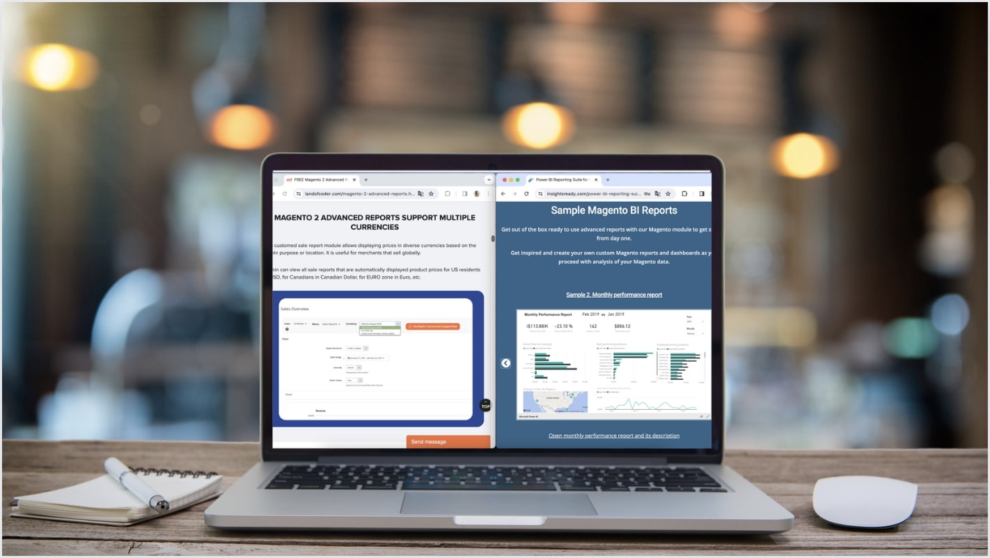 Magento 2 Advanced Reports vs. Insights Ready